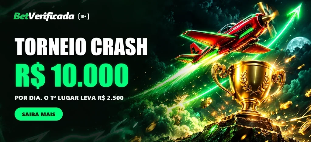 TORNEIO DIÁRIO CRASH GAMES! &nbsp;