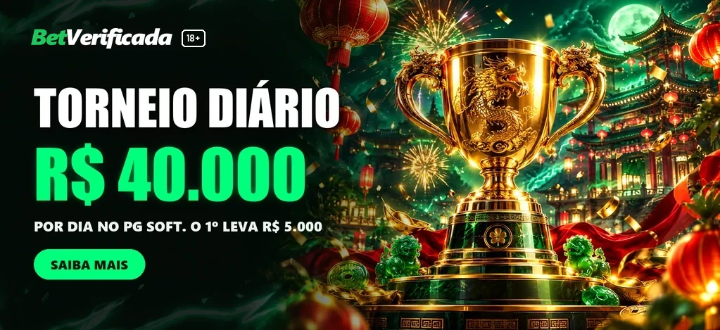 TORNEIO DIÁRIO PG SOFT: R$40.000 EM JOGO POR DIA!