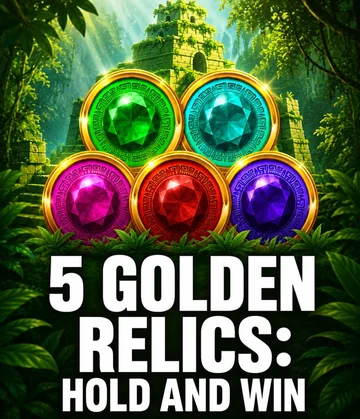 5 Golden Relics: Hold & Win